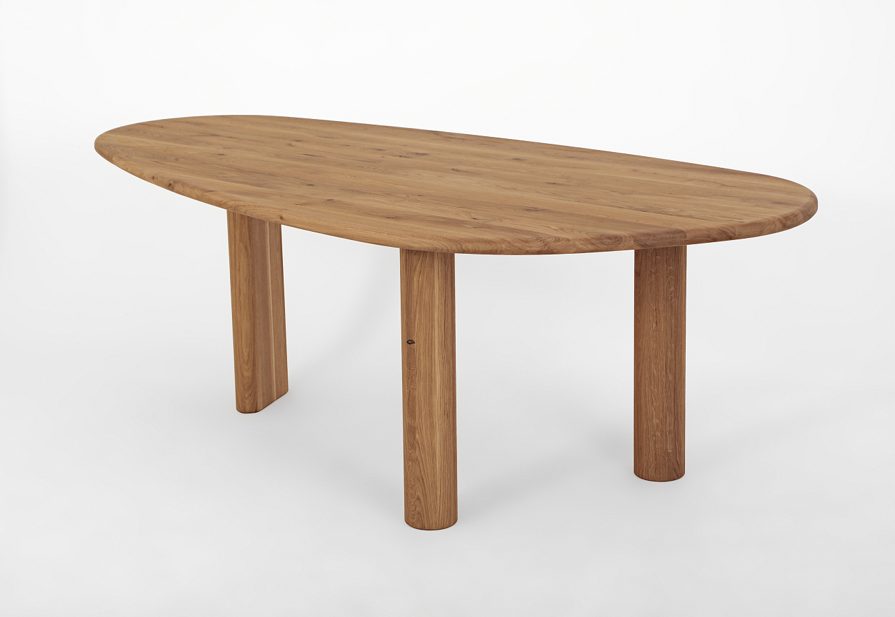 Стол обеденный Авокадо, 220*110см, дуб