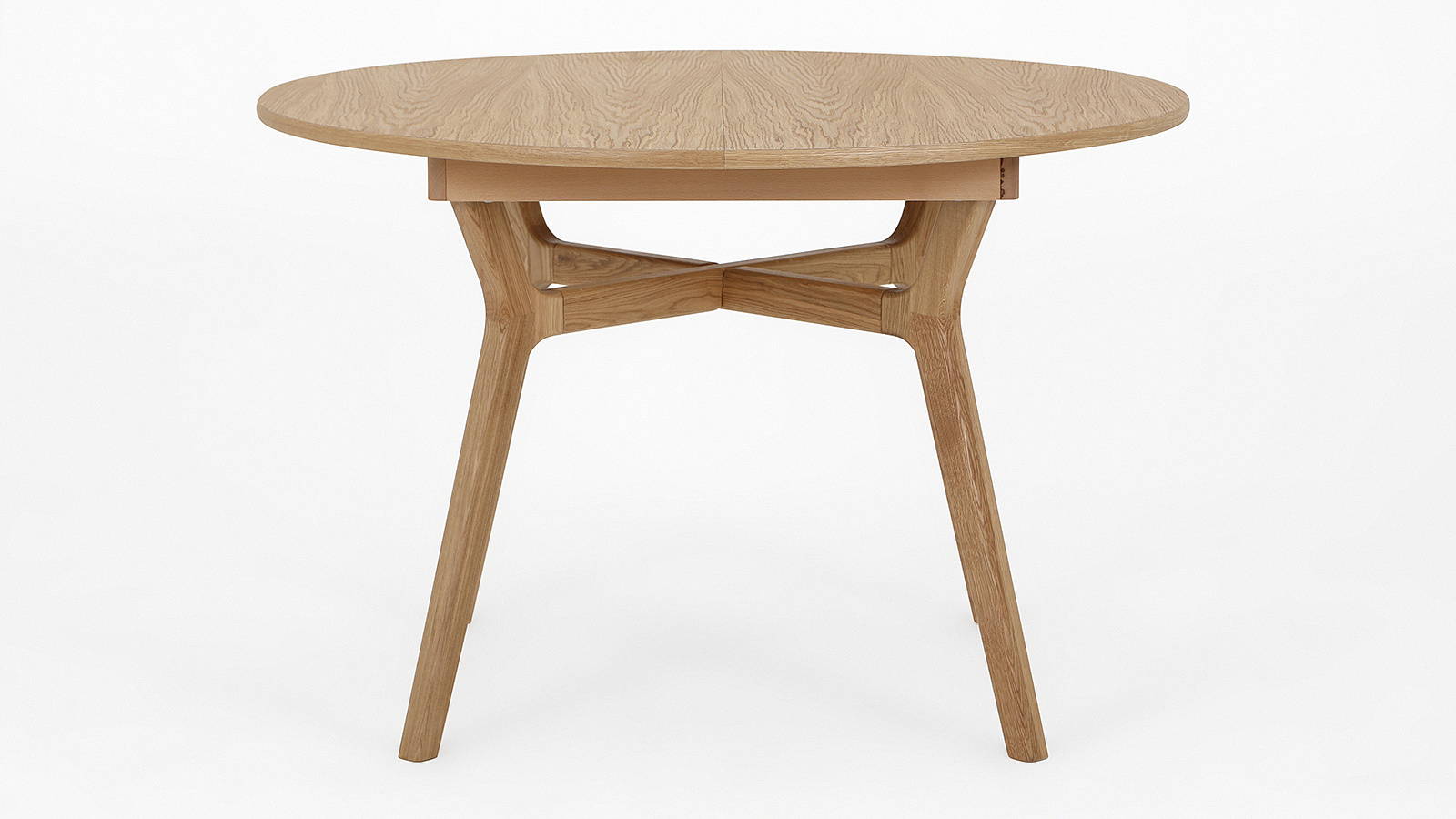 Стол обеденный раздвижной Луиджи, 117(157)*117см, дуб