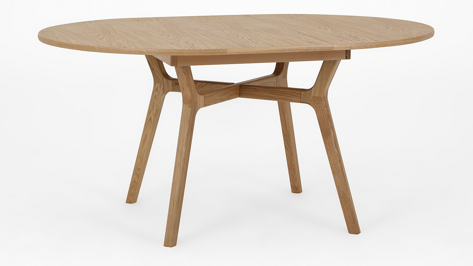 Стол обеденный раздвижной Луиджи, 117(157)*117см, дуб