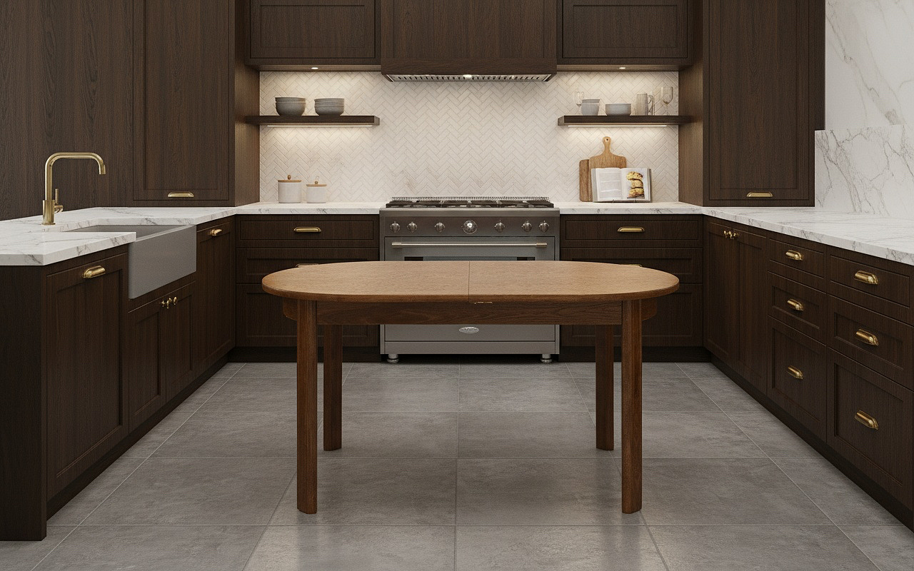 Стол обеденный раздвижной Поло, 150(200)*90см, дуб