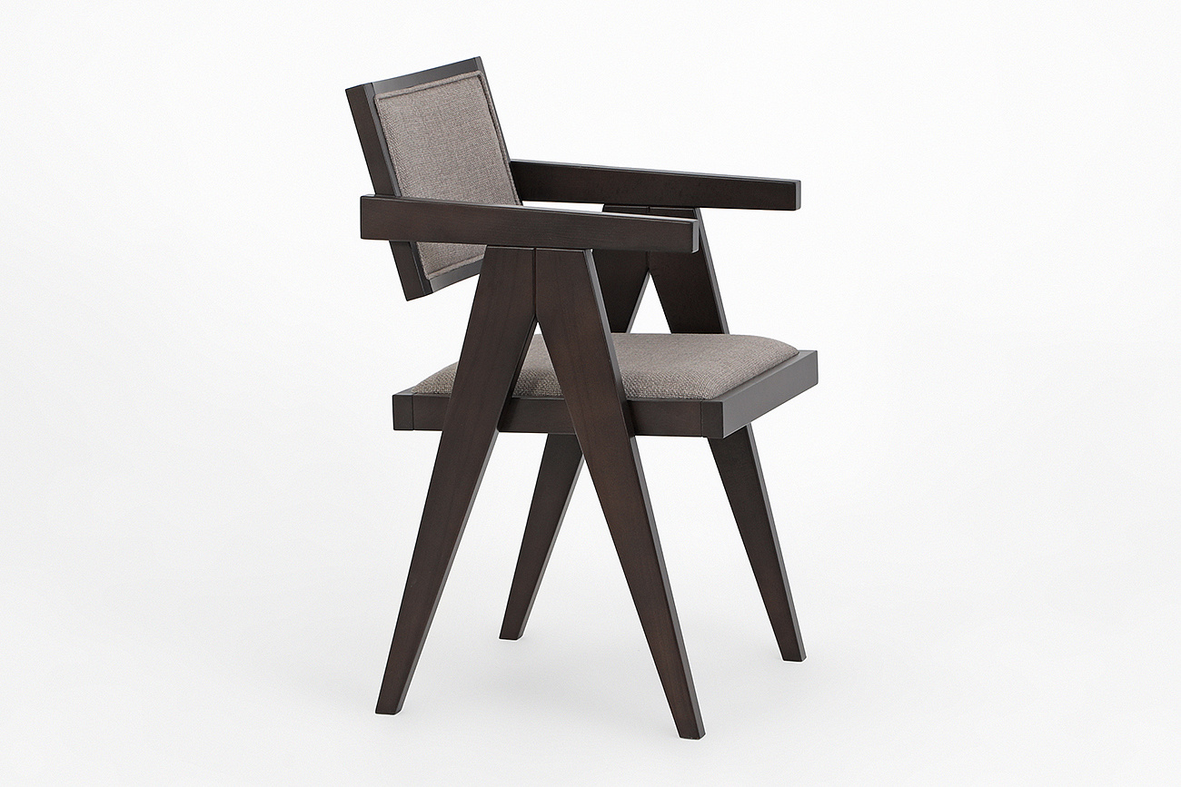 Кресло Дэвид, натуральный бук