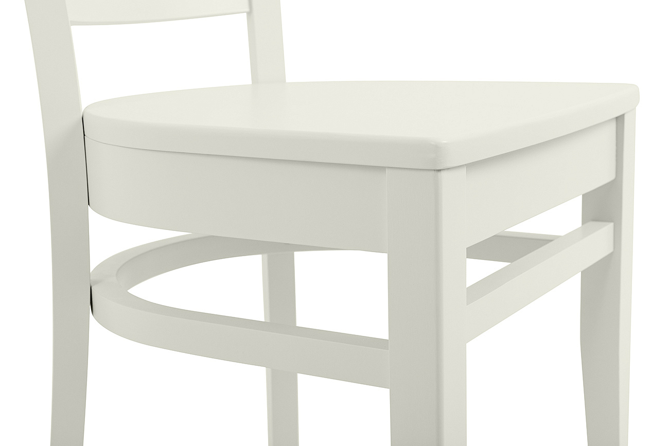 Стул обеденный Марио с жестким сиденьем, натуральный бук