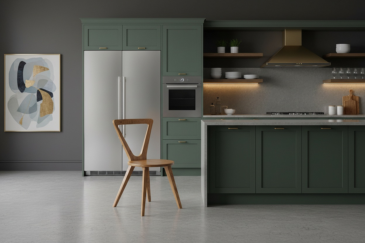 Стул обеденный Вегас с жестким сиденьем, натуральный дуб