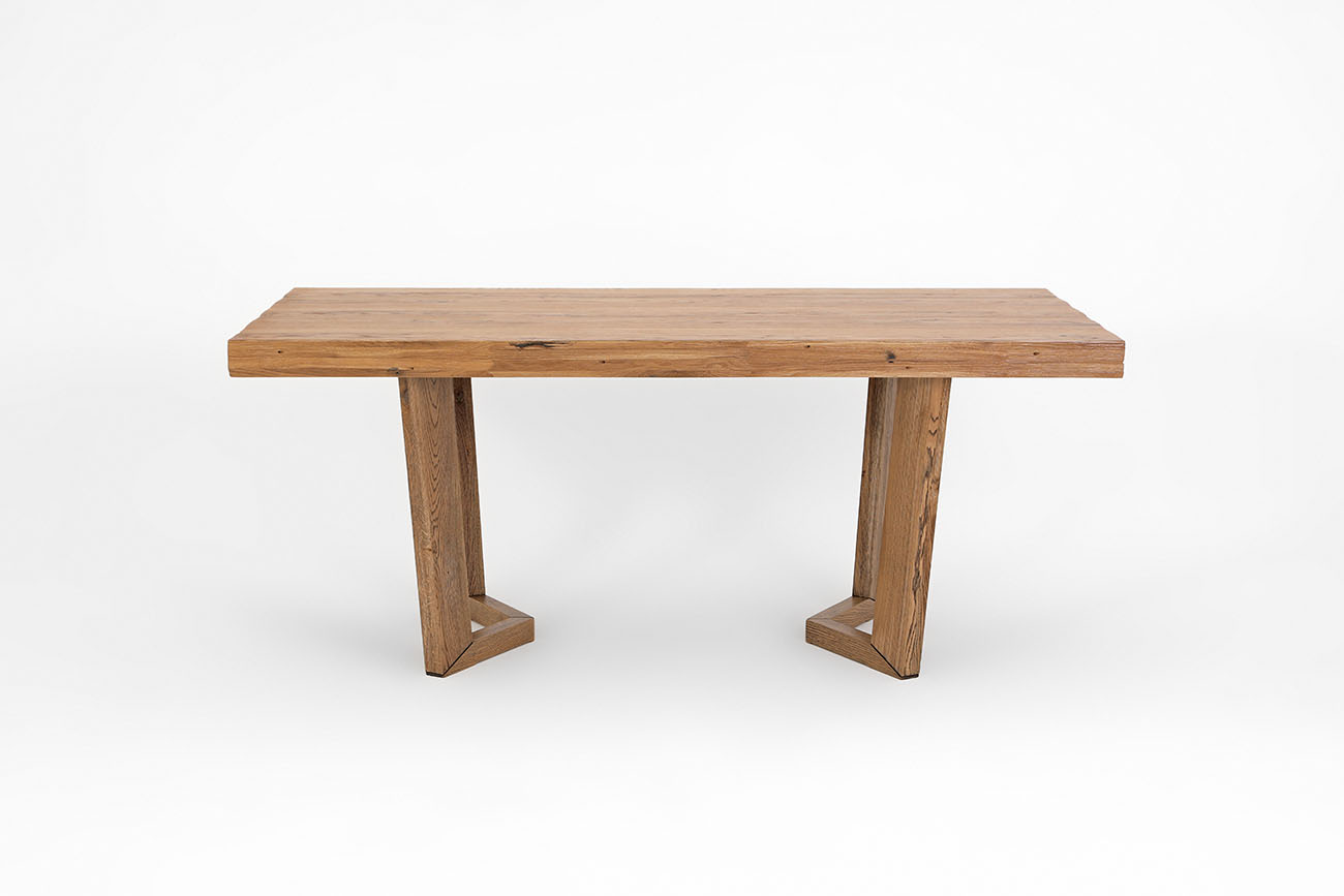 Стол обеденный Крафт-Т, 180*95см, дуб