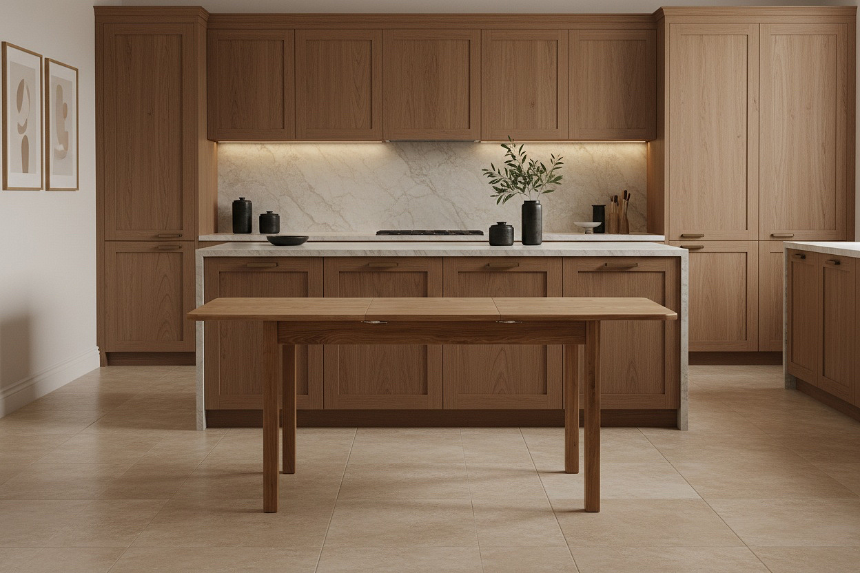 Стол обеденный раздвижной Оникс, 130(180)*80см, дуб