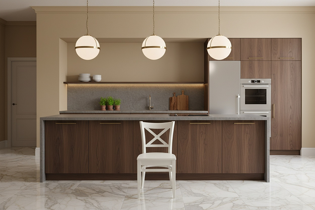 Стул обеденный Марио с жестким сиденьем, натуральный бук