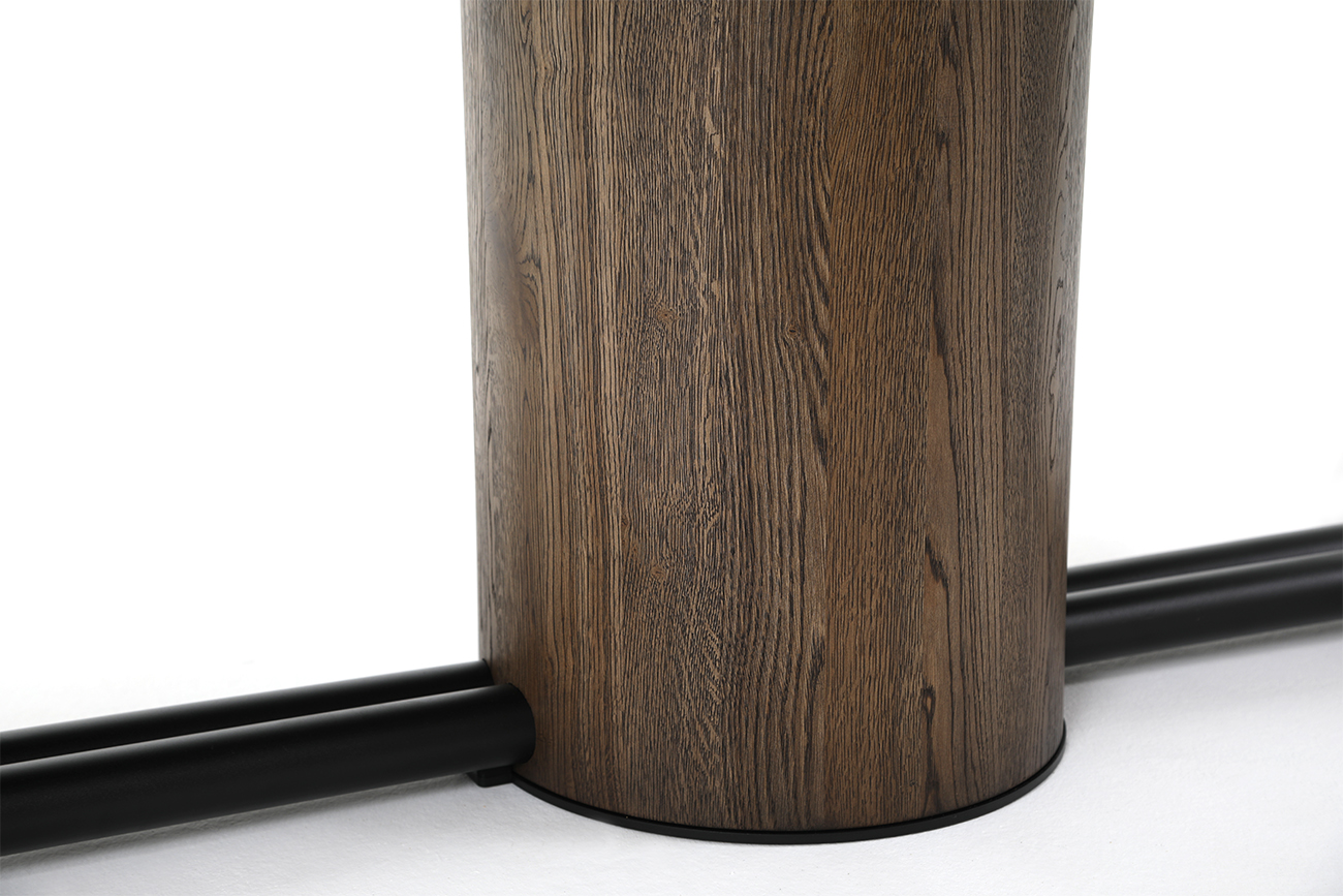 Стол обеденный Тейлор-М, 220*115см, дуб, металл