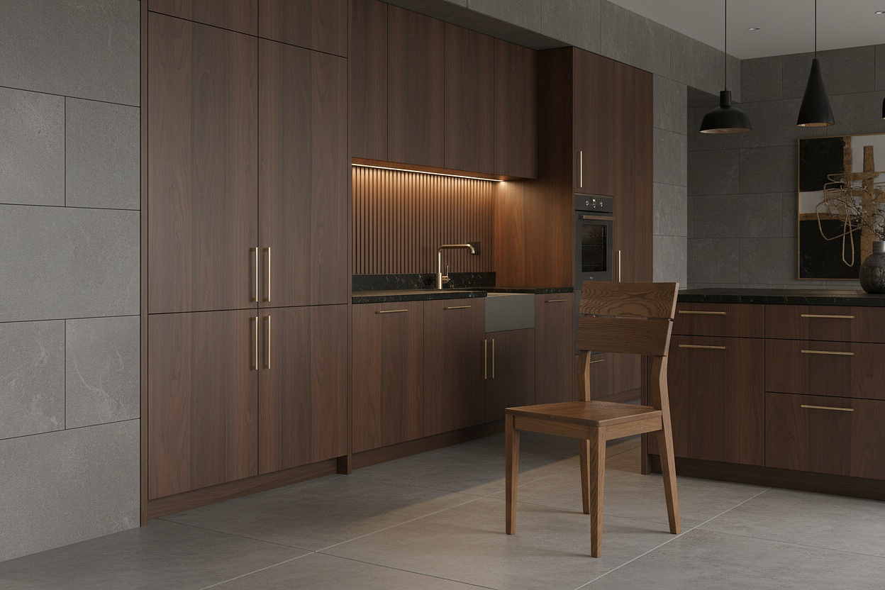 Стул обеденный Кельн с жестким сиденьем, натуральный дуб