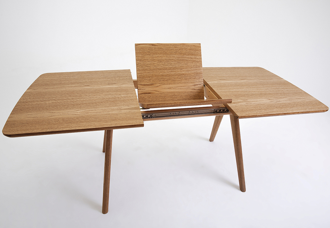 Стол обеденный раздвижной Авеню, 145(195)*85см, дуб