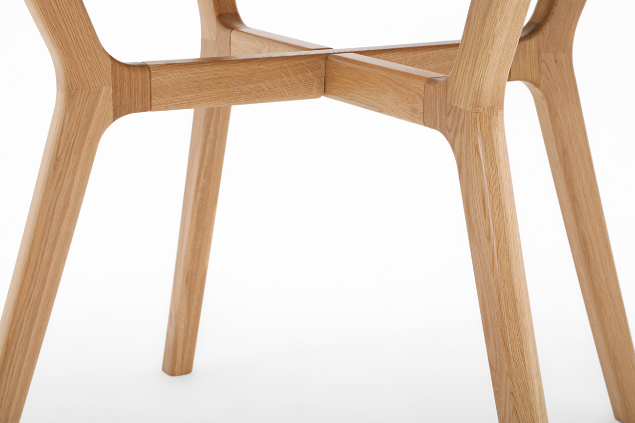 Стол обеденный раздвижной Луиджи-М, 100(135)*100см, дуб