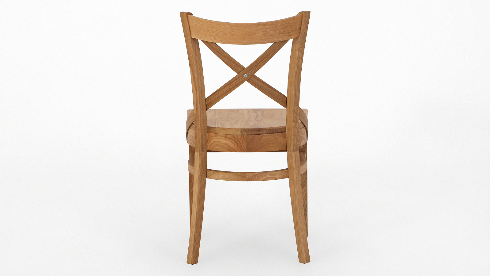 Стул обеденный Соло с жестким сиденьем, натуральный дуб