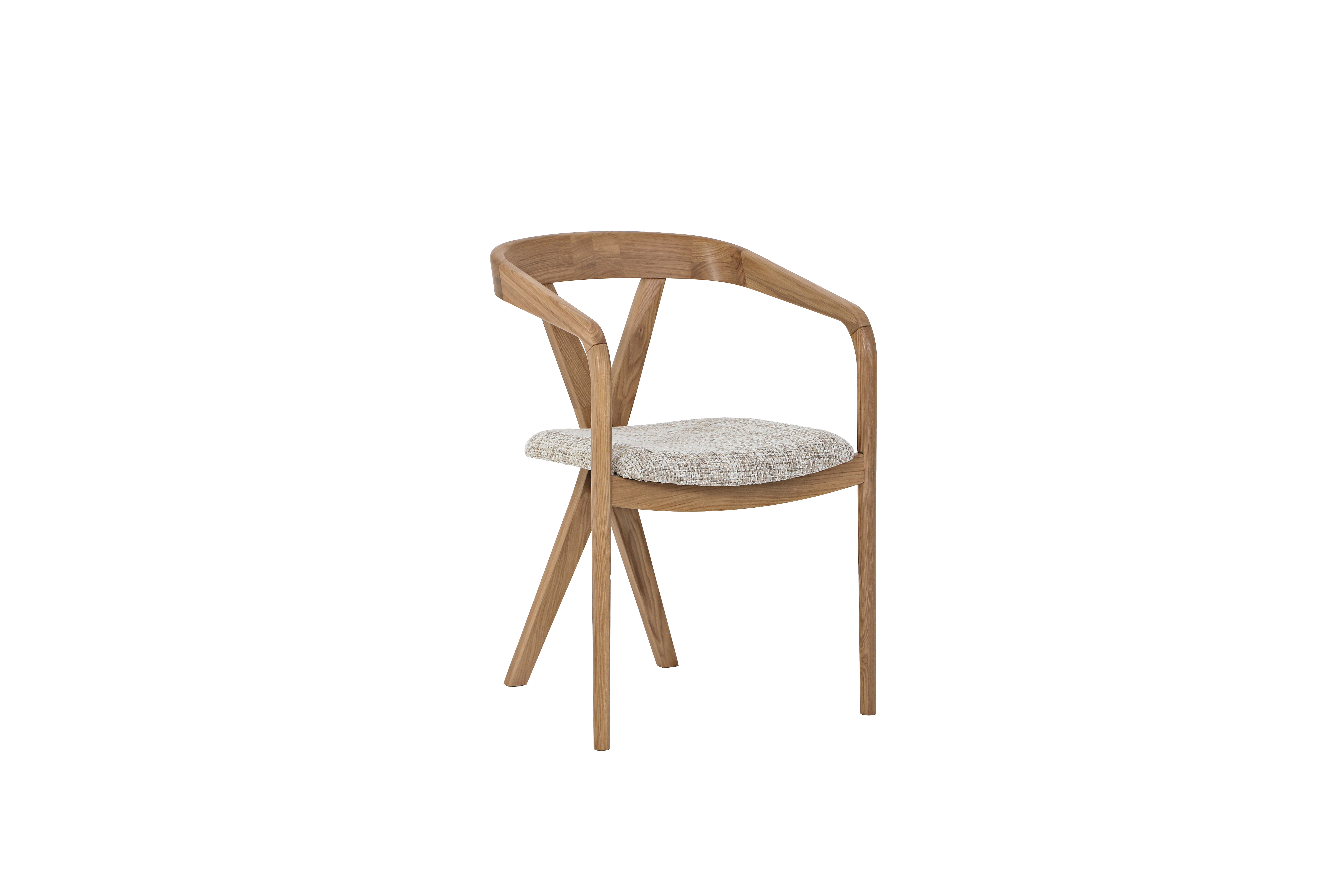 Кресло Остин, натуральный дуб