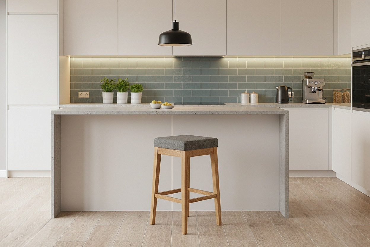 Табурет полубарный Крафт-ПБ, натуральный дуб