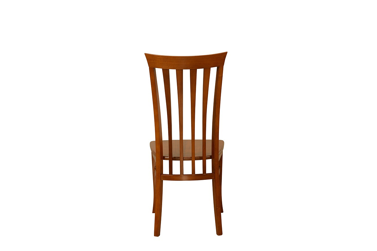 Стул обеденный Капри-2 с жестким сиденьем, натуральный дуб