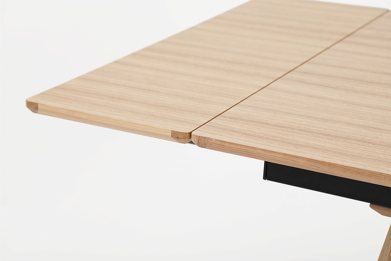 Стол обеденный раздвижной Урбан, 160(190/220)*90см, дуб, металл