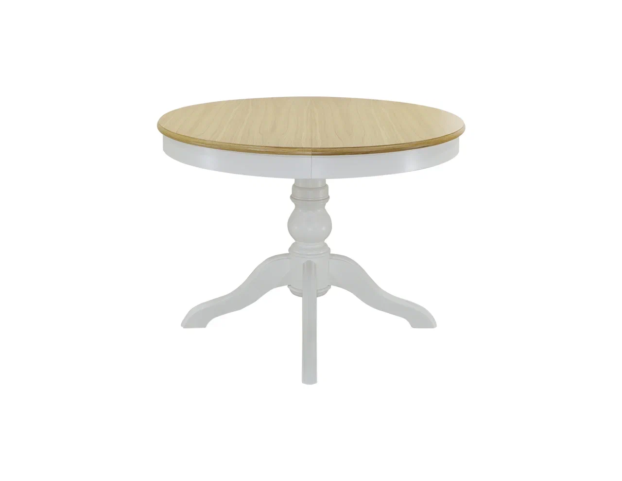 Стол обеденный раздвижной Лотос, 107(150)*107см, дуб