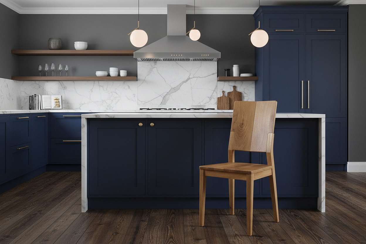 Стул обеденный Крафт с жестким сиденьем, натуральный дуб