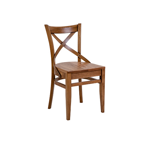Стул обеденный Соло с жестким сиденьем, натуральный дуб