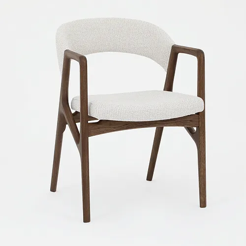 Кресло Фьорд, натуральный дуб