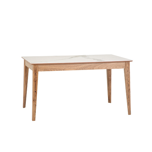 Стол обеденный раздвижной Франк, 140(180)*85см, дуб, керамика