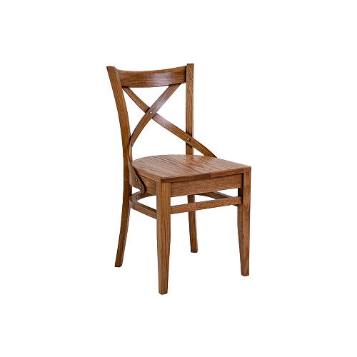 Стул обеденный Соло с жестким сиденьем, натуральный дуб