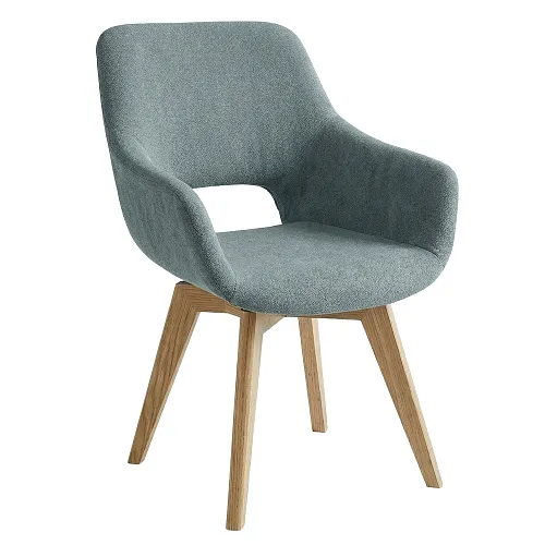 Кресло поворотное Боско, натуральный дуб