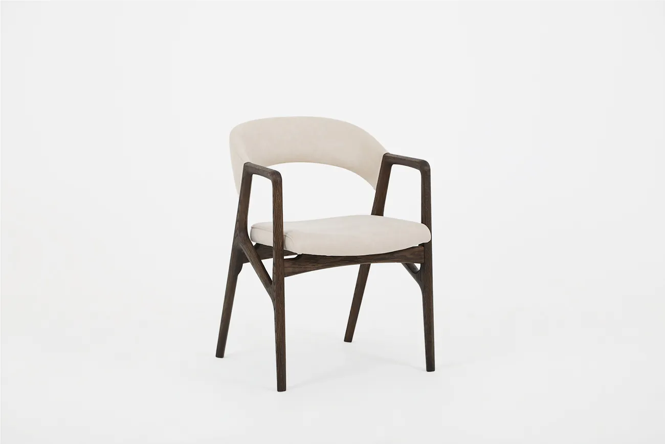 Кресло Фьорд, натуральный дуб