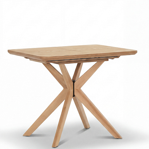 Стол обеденный раздвижной Сити, 95(125)*70см, бук