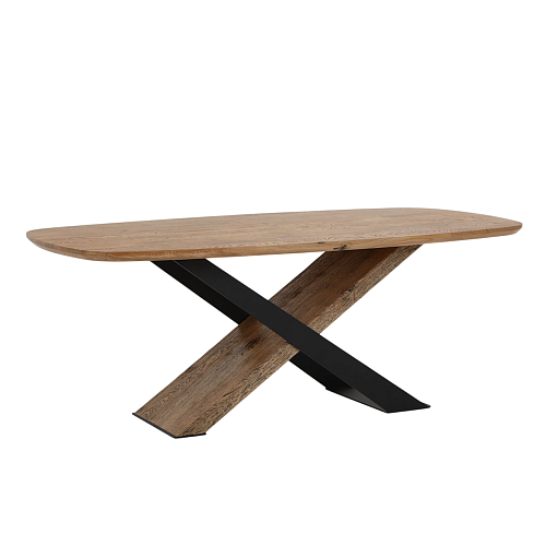 Стол обеденный Остин-Т, 200*110см, дуб, керамика, металл