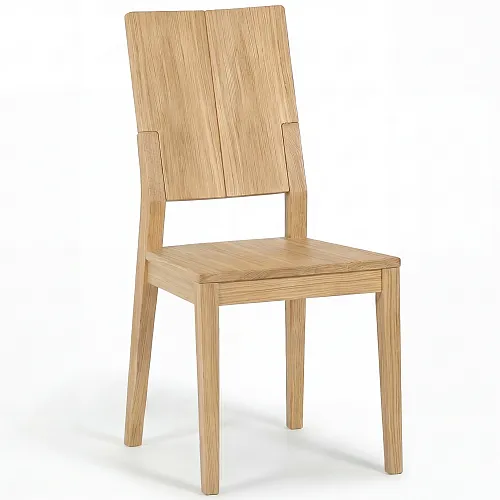 Стул обеденный Крафт с жестким сиденьем, натуральный дуб