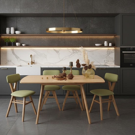 Стол "Авеню-М" и стулья "Твист"