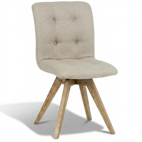 Стул обеденный поворотный Орландо, натуральный дуб