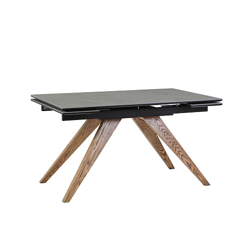 Стол обеденный раздвижной Орландо-М, 140(170/200)*85см, дуб, керамика, металл