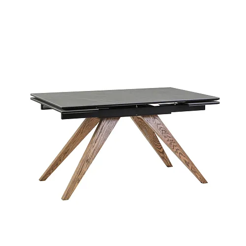 Стол обеденный раздвижной Орландо-М, 140(170/200)*85см, дуб, керамика, металл