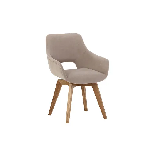 Кресло поворотное Боско, натуральный дуб