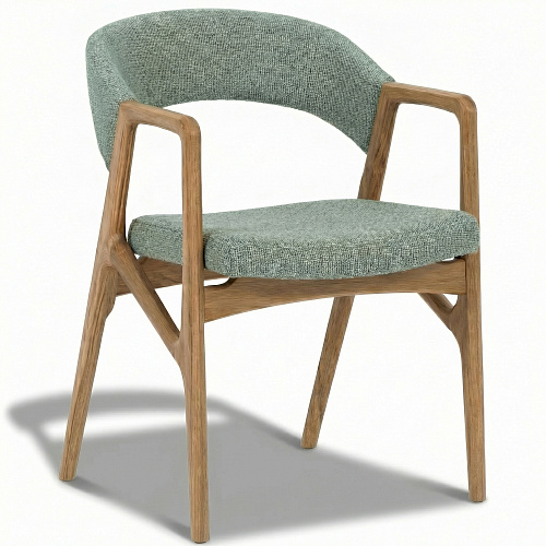 Кресло Фьорд, натуральный дуб