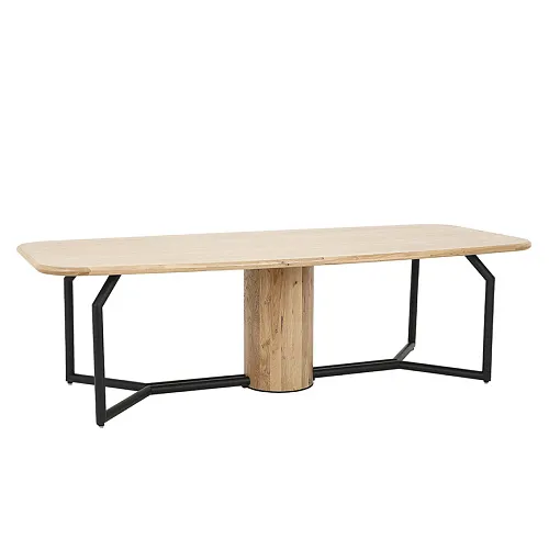 Стол обеденный Тейлор, 260*115см, дуб, металл