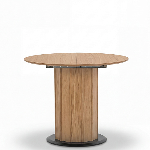 Стол обеденный раздвижной Олаф-М, 95(125)*95см, дуб