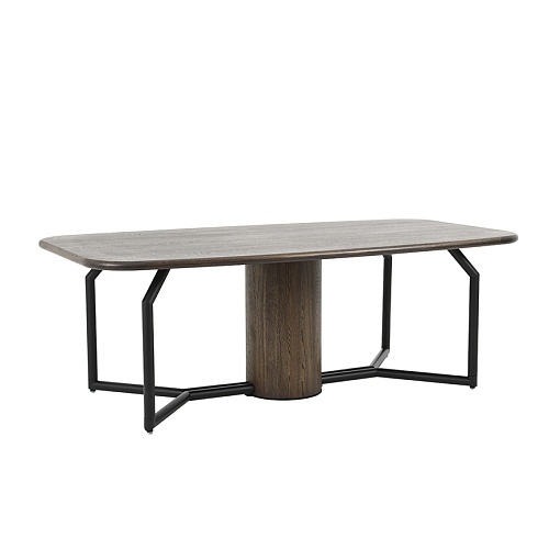 Стол обеденный Тейлор-М, 220*115см, дуб, металл