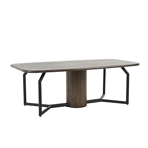 Стол обеденный Тейлор-М, 220*115см, дуб, металл