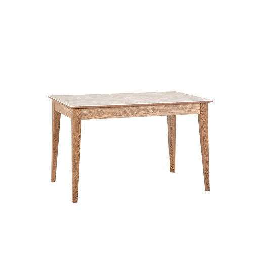 Стол обеденный раздвижной Франк-М, 120(160)*80см, дуб, керамика