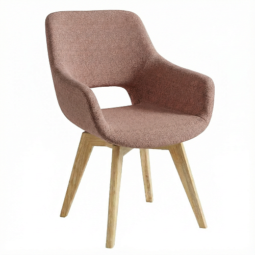 Кресло поворотное Боско, натуральный дуб